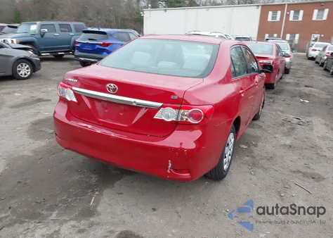 2011 Toyota Corolla Le from USA, damaged, VIN 2T1BU4EE4BC560685